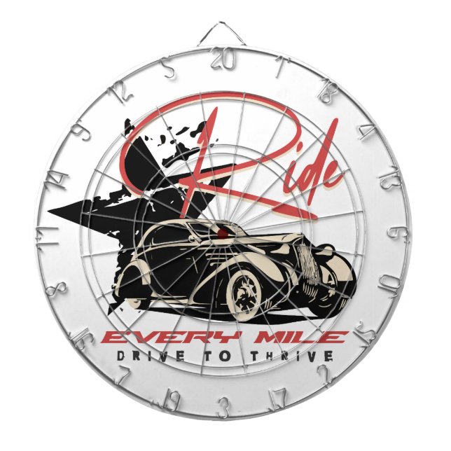 Ride Varje Mile Darttavla (Framsidan)