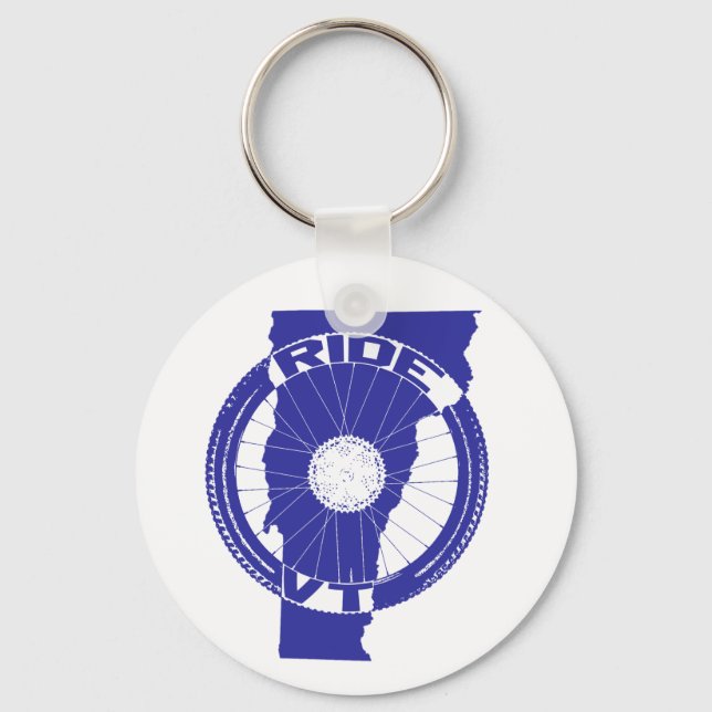 Ride Vermont Nyckelring (Framsida)