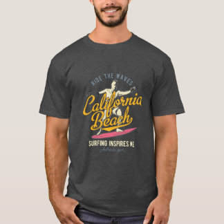 Ride Vinkara Kalifornien-Surfing T Shirt