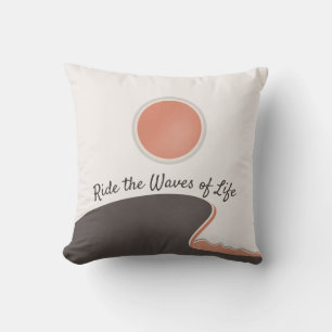 Ride Vinkara livet Serene Wave Boho Ocean Kudde