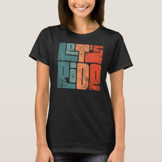 Ride Vintage Surfa Snowboarding Winter Ski Snowboa T Shirt