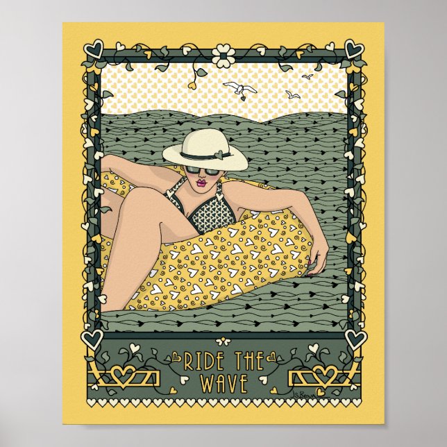 Ride Wave_C_8x10-Poster Poster (Framsidan)