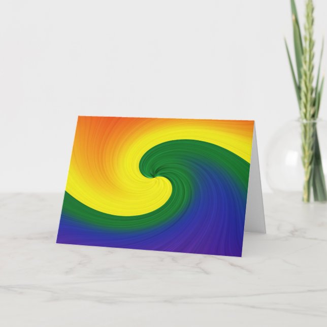 Ride Wave Greeting Card Kort (Framsida)
