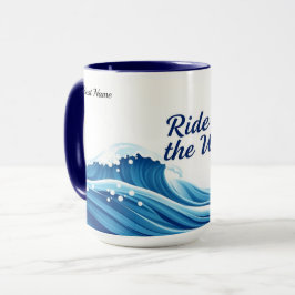 Ride Wave Quote Mugg