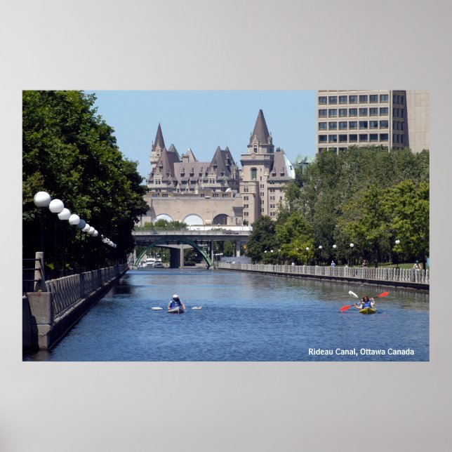 Rideau Canal Poster (Framsidan)