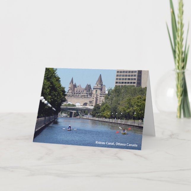 Rideau kanal kort (Framsida)