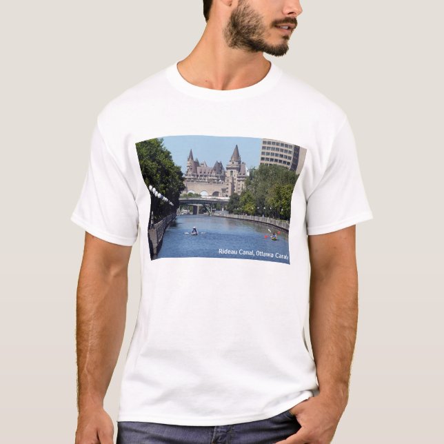 Rideau kanal t shirt (Framsida)