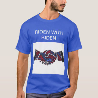 Riden med Biden Manar Basic Mörk T-shirt