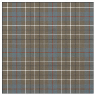 Riden ut Tartan för klan Duncan Tyg