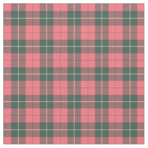 Riden ut Tartan för klan Wallace Tyg