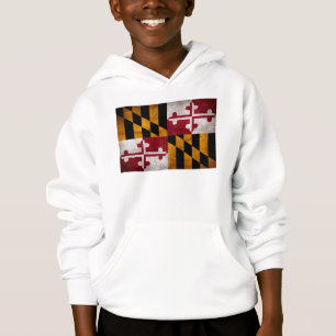 Riden ut vintageMaryland statlig flagga Tee