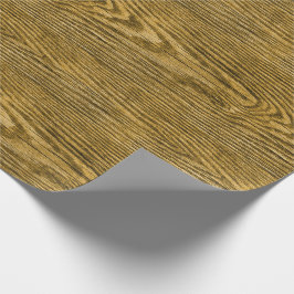 Riden ut Wood strukturhonung Presentpapper