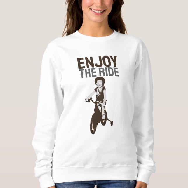Rider Design Njut Av Resan T Shirt (Framsida)