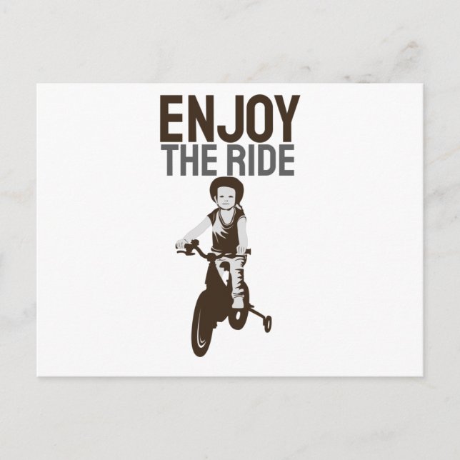 Rider Design njut av riden Vykort (Framsida)