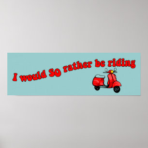 Rider ganska affischen poster