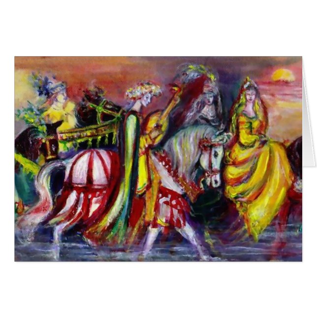 Rider i Natt 2 Hälsningskort (Framsidan Horizontal)