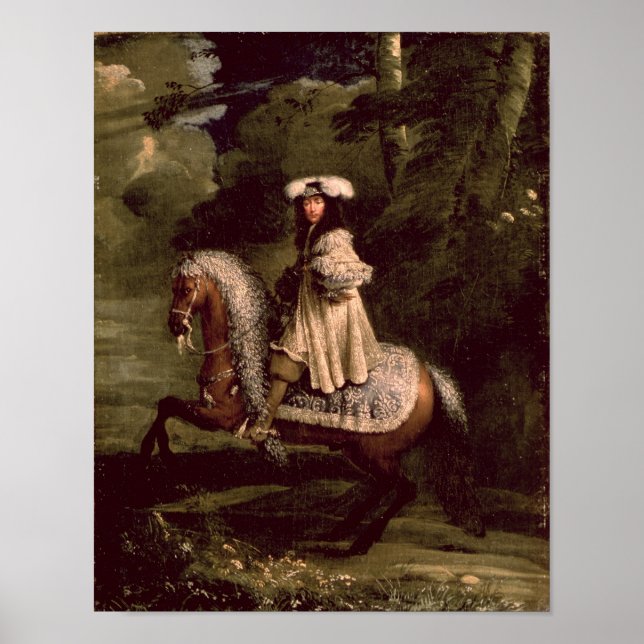 Rider in Blue Poster (Framsidan)