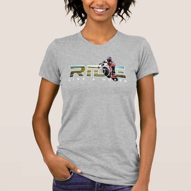 Rider Kung | Könsdekoration T Shirt (Framsida)