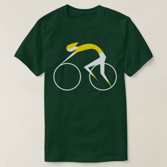 Rider Maillot JauneYellow Jersey T Shirt (Design framsida)