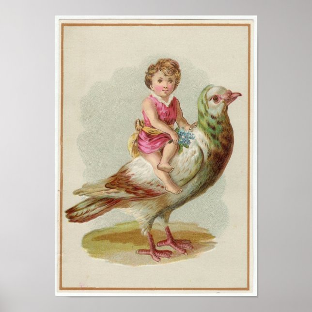Rider Vintage affisch (Framsidan)