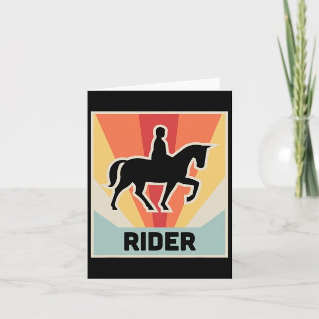 Rider Vintage  Kort (Framsida)
