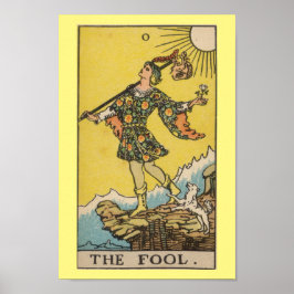 Rider Waite Smith Tarot: Fool Poster