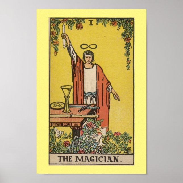 Rider Waite Smith Tarot: Magician Poster (Framsidan)