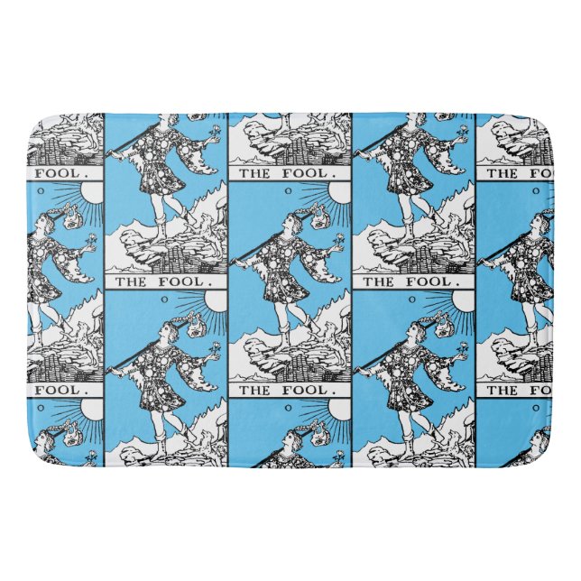 Rider Waite Tarot Major Arcana the Fool Badrumsmatta (Framsidan)