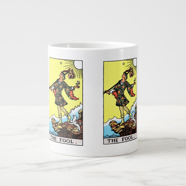 Rider Waite Tarot Major Arcana the Fool Jumbo Mugg (Framsidan)
