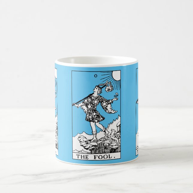 Rider Waite Tarot Major Arcana the Fool Kaffemugg (Center)