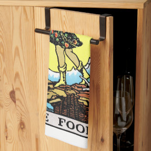 Rider Waite Tarot Major Arcana the Fool Kökshandduk