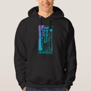 Rider Waite Witchy med högpristesset Tarot Card Hoodie