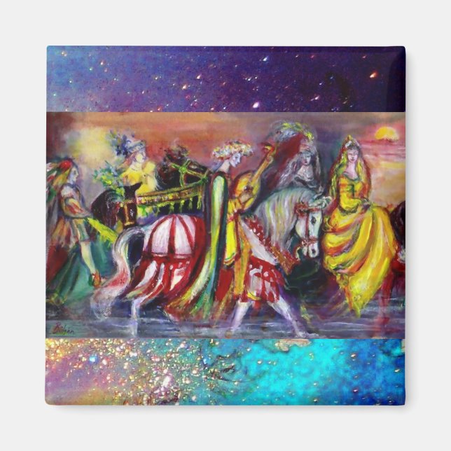 RIDERNA I KVÄGEN MAGNET (Framsidan)