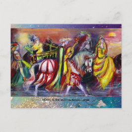 RIDERNA I KVÄLL VYKORT