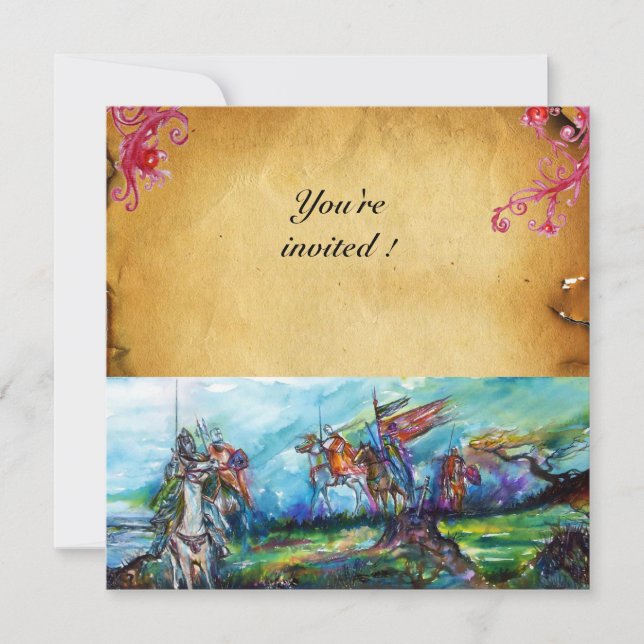 RIDERNA I STORMEN INBJUDNINGAR (Framsida)