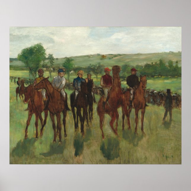Riders - Edgar Degas Fine Art Poster (Framsidan)