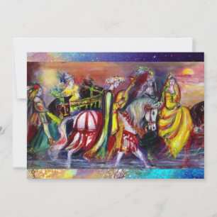 RIDERS IN THE NIGHT ,bright vibrant blue sparkles Meddelande