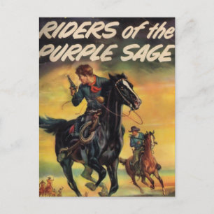 Riders of the Lila Sage Vykort