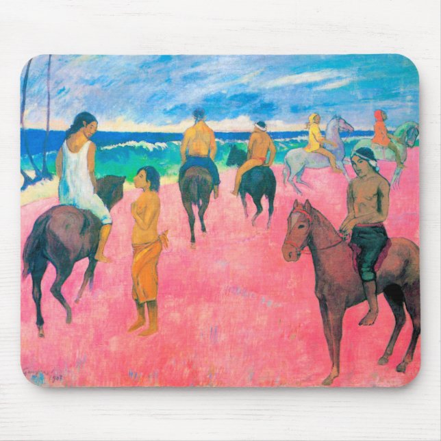 Riders på Beach, Gauguin Musmatta (Framsidan)