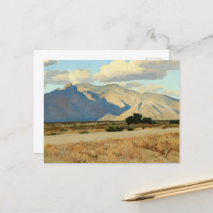 Ridge och Rillito, Arizona av Maynard Dixon Vykort