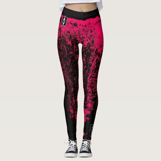 Ridgebalkar Leggings (Framsida)