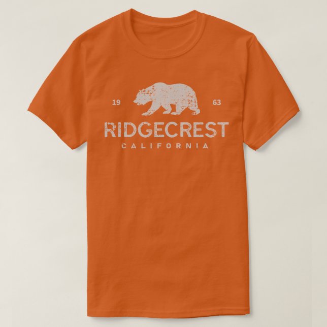 Ridgecrest California TShirt T Shirt (Design framsida)