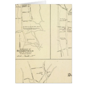 Ridgefield, Newton, Darien Hälsningskort