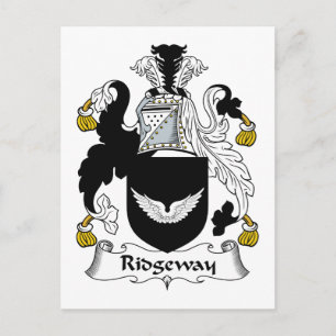Ridgeway Family Crest Vykort