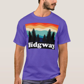 Ridgway Colorado Retro T Shirt