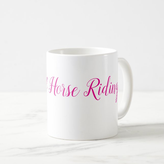 Ridhästarnas drottning kaffemugg (Framsida höger)
