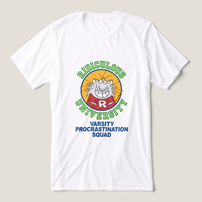 RIDICULOUS UNIVERSITETEN T-SHIRT (Design Framsida)