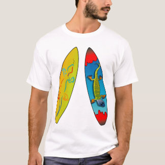 Ridin geckoen t-shirt