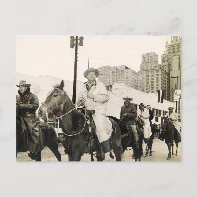 RIDIN I REGNA #50 VYKORT (Framsida)