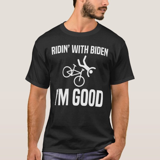 Ridin med Biden är jag Bra T Shirt (Framsida)